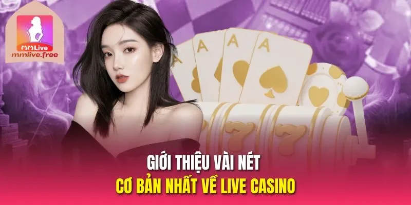 Giới thiệu vài nét cơ bản nhất về live casino
