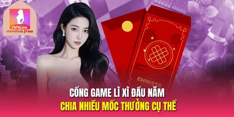 Cổng game lì xì đầu năm chia nhiều mốc thưởng cụ thể